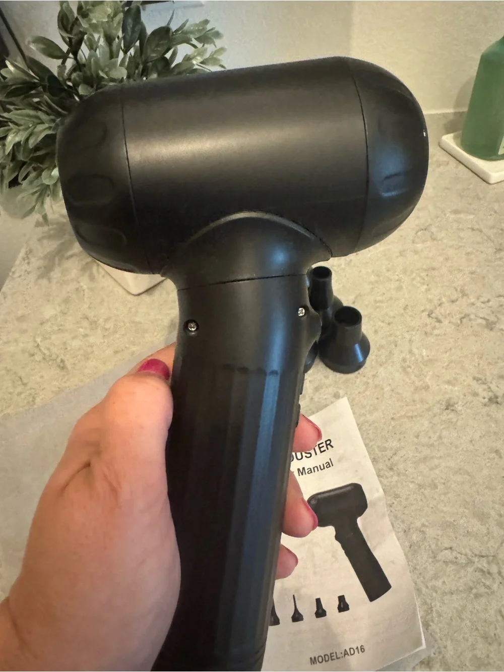 Source Unknown handheld rechargeable